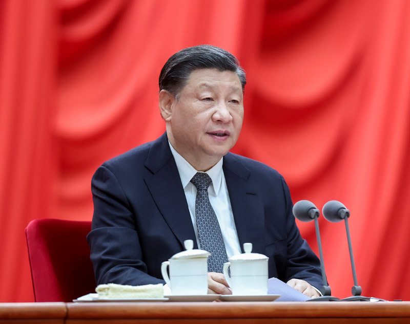 4月3日，學(xué)習(xí)貫徹習(xí)近平新時代中國特色社會主義思想主題教育工作會議在北京召開。中共中央總書記、國家主席、中央軍委主席習(xí)近平出席會議并發(fā)表重要講話。